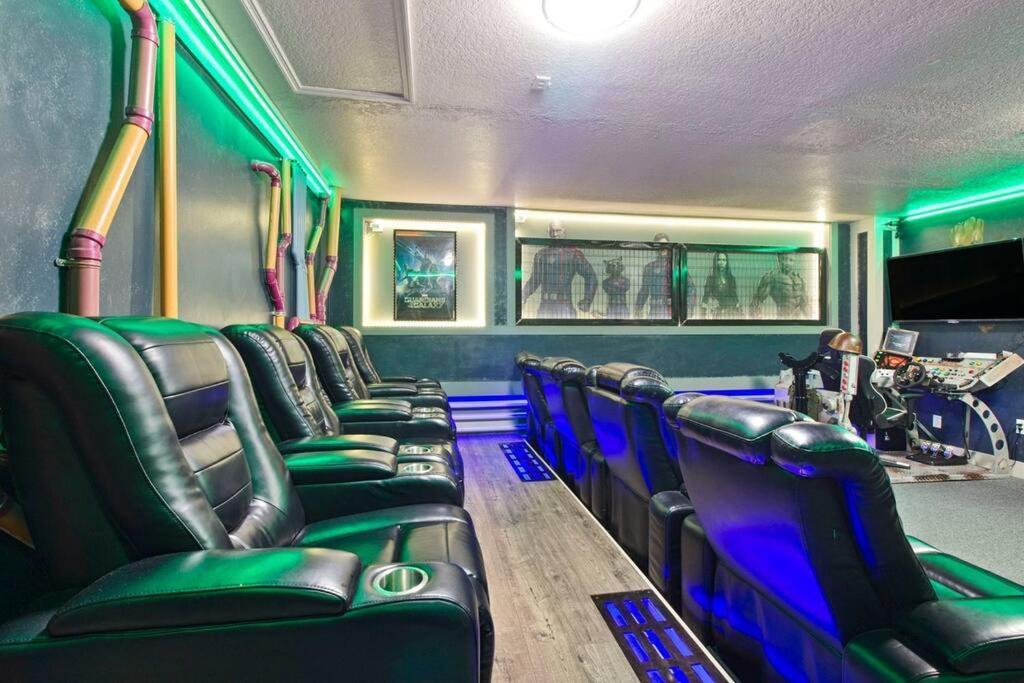 Guardians Theater 5Br Home Resort W Pool Hot Tub Orlando Kültér fotó