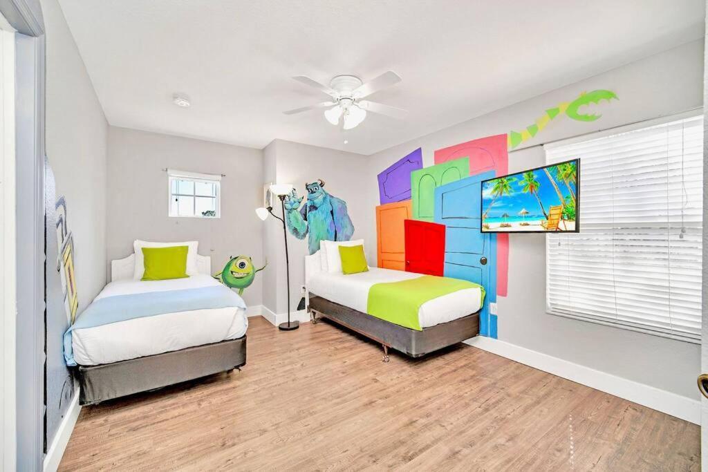 Guardians Theater 5Br Home Resort W Pool Hot Tub Orlando Kültér fotó
