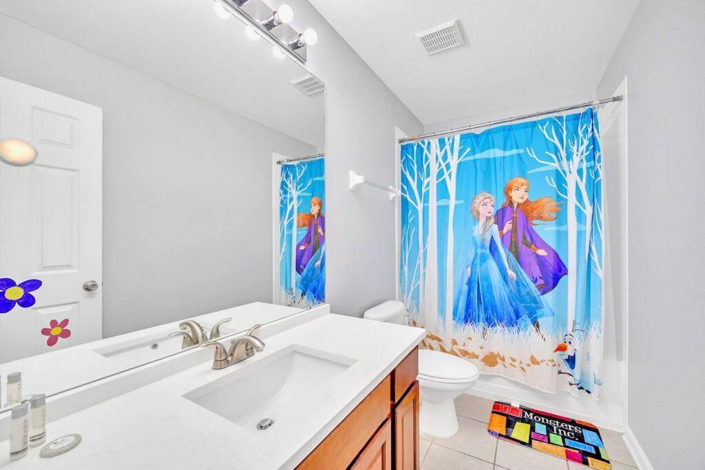 Guardians Theater 5Br Home Resort W Pool Hot Tub Orlando Kültér fotó