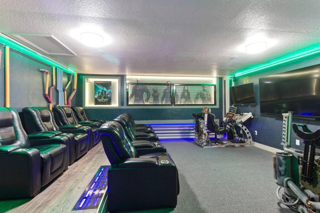 Guardians Theater 5Br Home Resort W Pool Hot Tub Orlando Kültér fotó